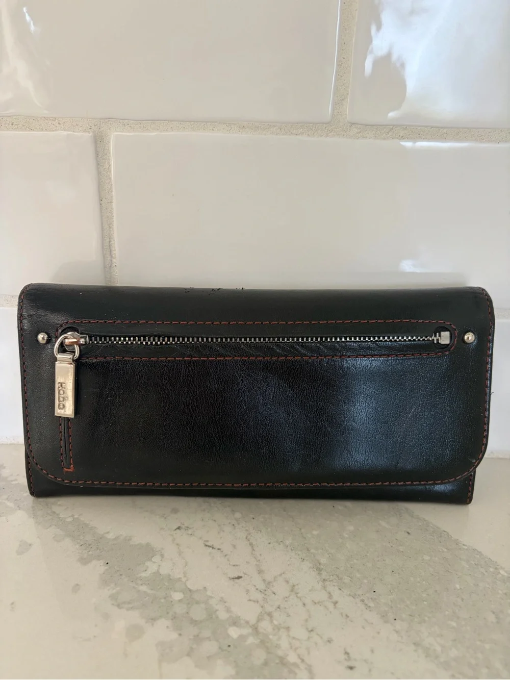 HOBO black wallet
